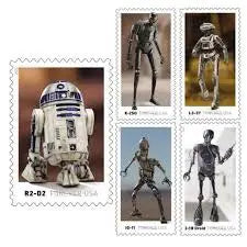 2021  usps  star  wars  droids  stamps