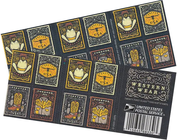 USPS 2021 Western Wear Forever Stamp