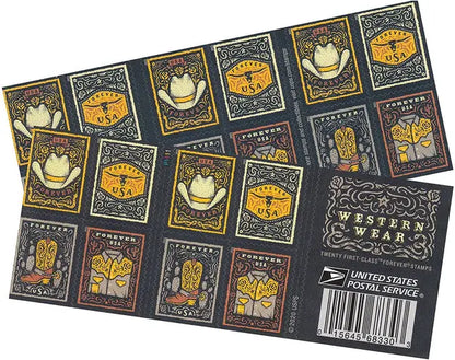 USPS 2021 Western Wear Forever Stamp