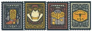 USPS 2021 Western Wear Forever Stamp