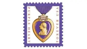 2019  usa  purple  heart  stamps