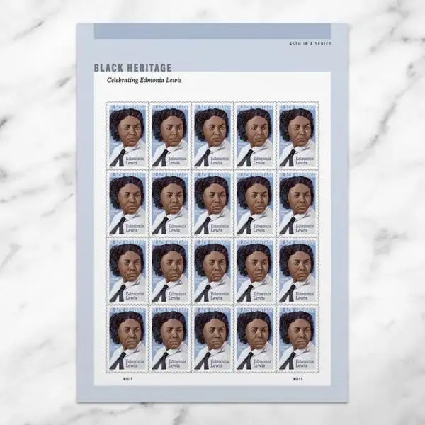 2022 USPS Black Heritage Edmonia Lewis Forever Stamps