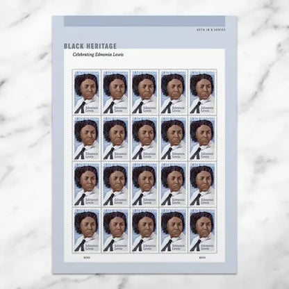 2022 USPS Black Heritage Edmonia Lewis Forever Stamps