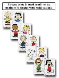 USPS 2022 Charles M Schulz Forever Stamps