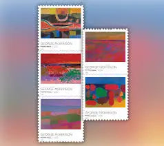 2022  George  Morrison  Forever  Stamp