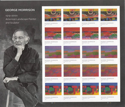 2022  George  Morrison  Forever  Stamp