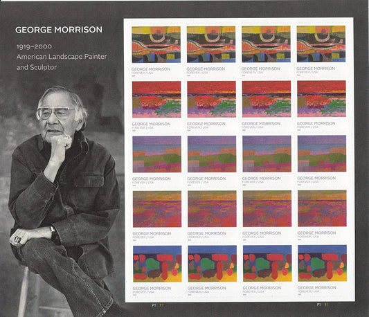 2022  George  Morrison  Forever  Stamp
