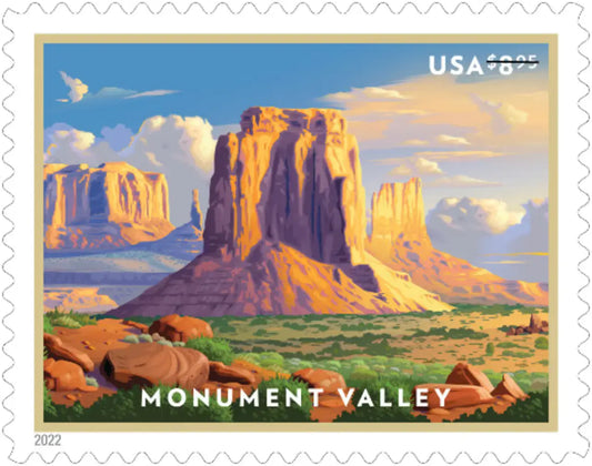 2022  usps  memorial  valley  priority  stamp