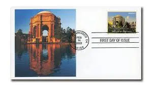2022  US  Palace  of  Fine  Arts  Stamps