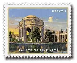 2022  US  Palace  of  Fine  Arts  Stamps