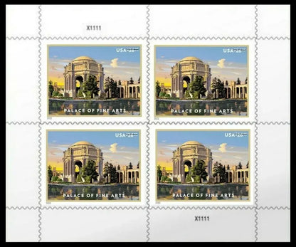 2022  US  Palace  of  Fine  Arts  Stamps