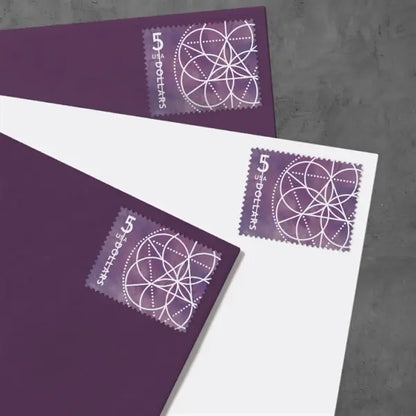 2022  US  $5  Floral  Geometry  Stamp