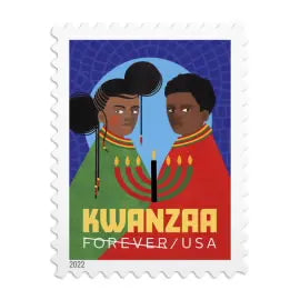 2022  usps  kwanzaa  stamps