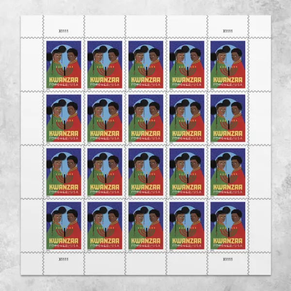 2022  usps  kwanzaa  stamps