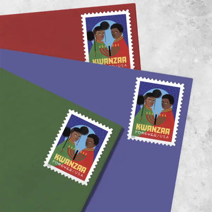2022  usps  kwanzaa  stamps