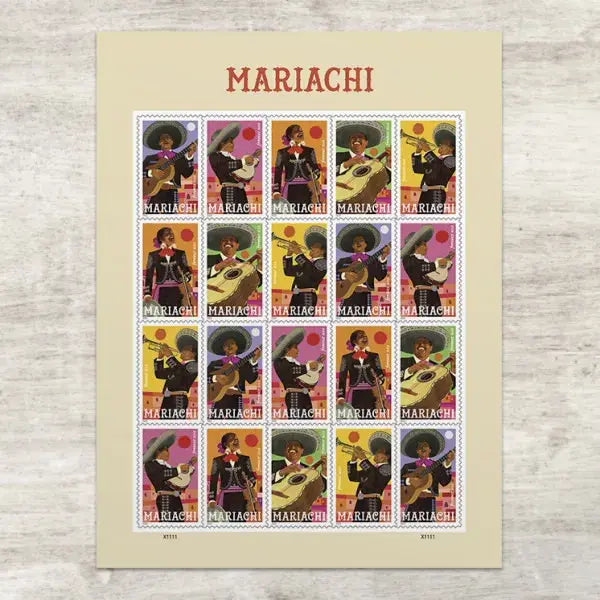 2022  USPS  Mariachi  Stamps