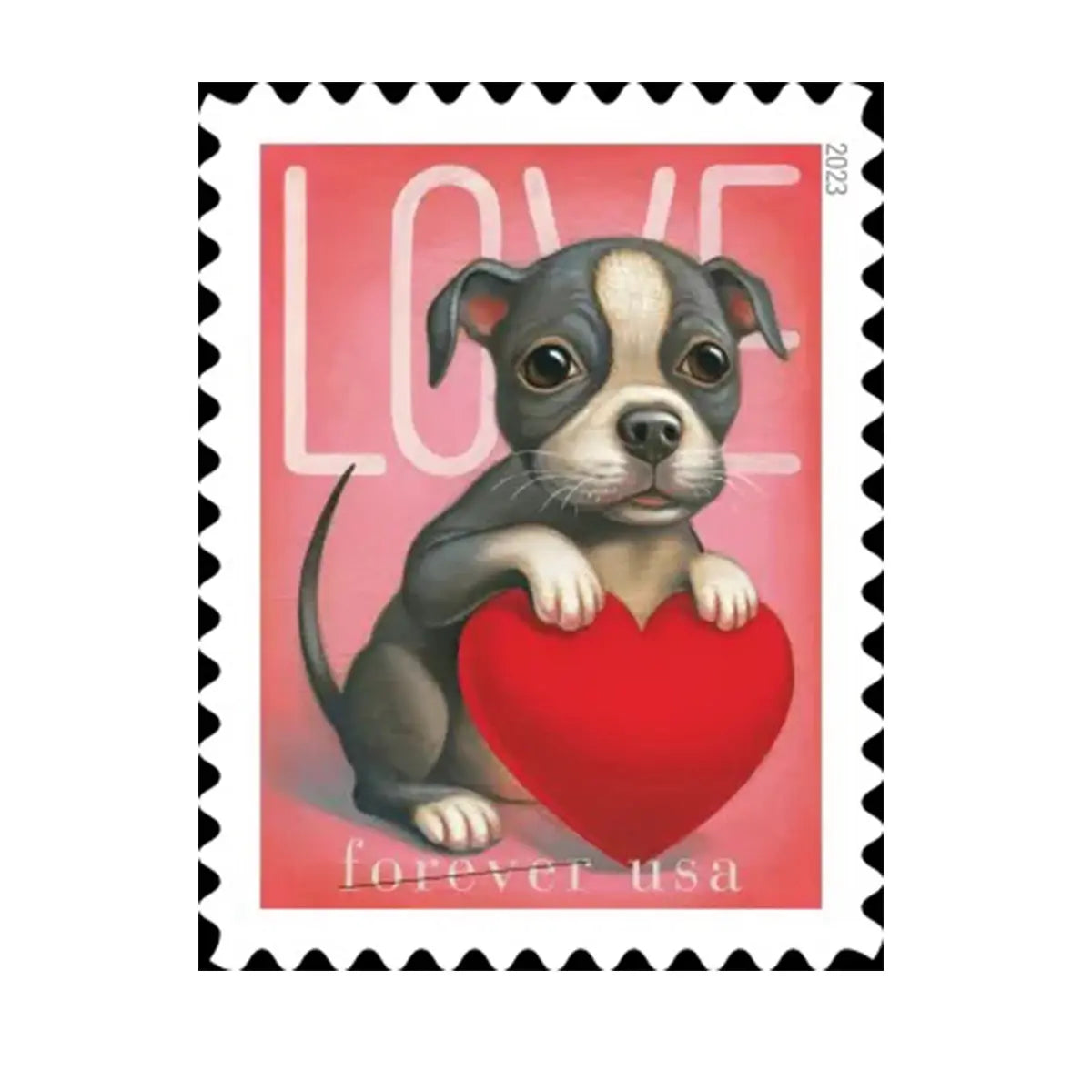USPS 2023 Cat and Dog Love Stamps