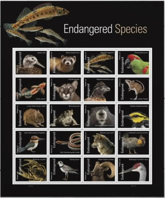 USPS 2023 Endangered Species Forever Stamp