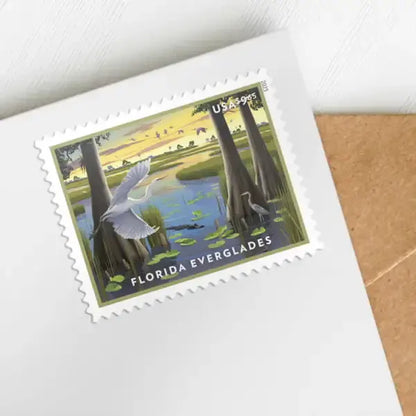 2023  USA  Florida  Everglades  Priority  Mail  Stamps