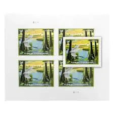 2023  USA  Florida  Everglades  Priority  Mail  Stamps