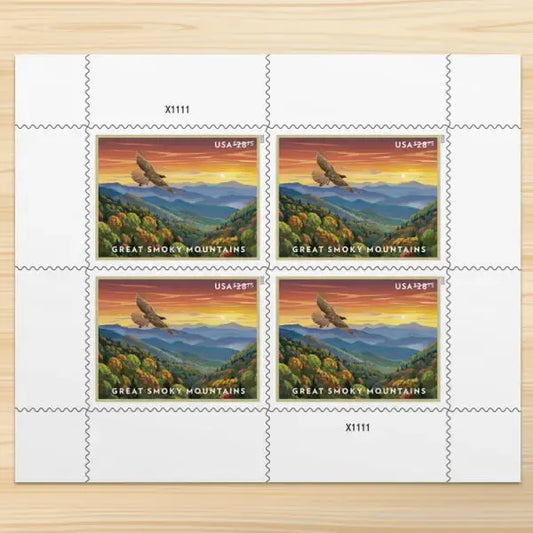 2023  USA  Great  Smoky  Mountains  Stamps