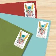 2023  usps  lunar  new  year  year  of  the  rabbit  stamps