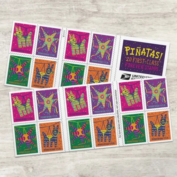 2023  US  Piñatas  Stamps