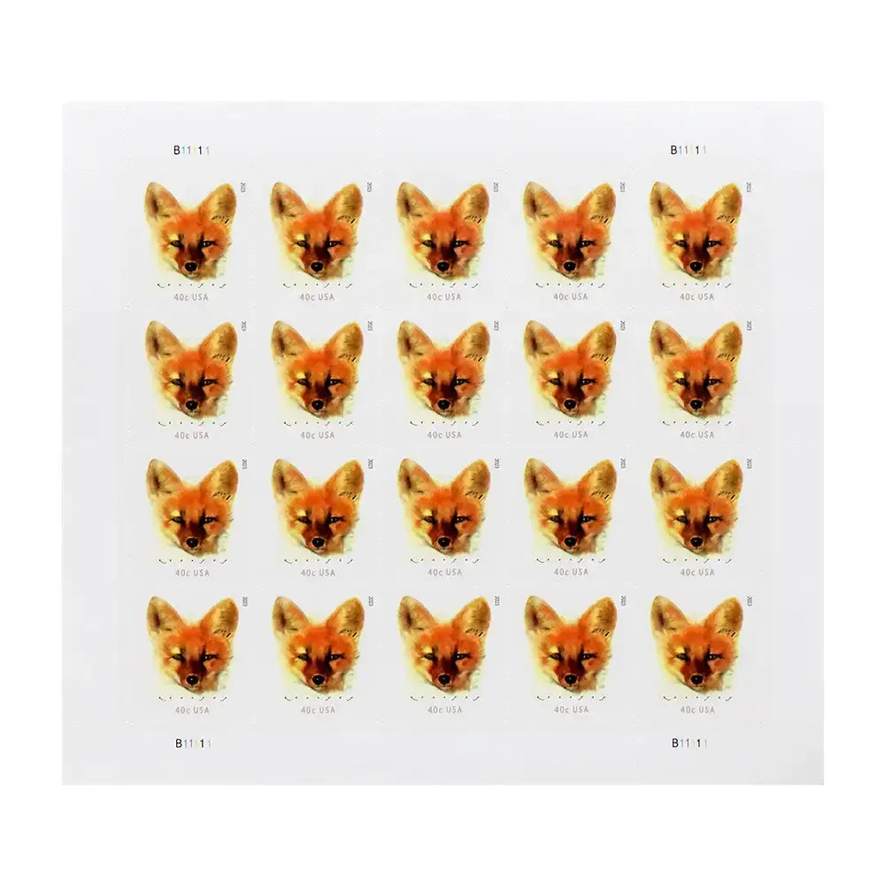 USPS 2023 Red Fox Forever Stamp