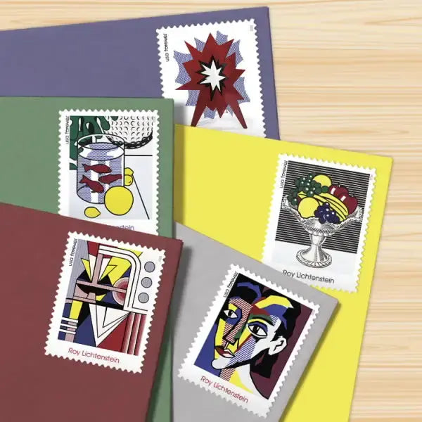 2023  US  Roy  Lichtenstein  Forever  Stamps