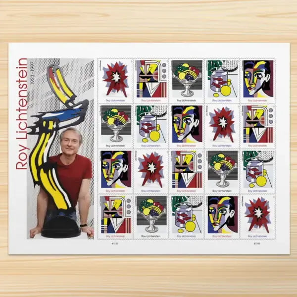 2023  US  Roy  Lichtenstein  Forever  Stamps