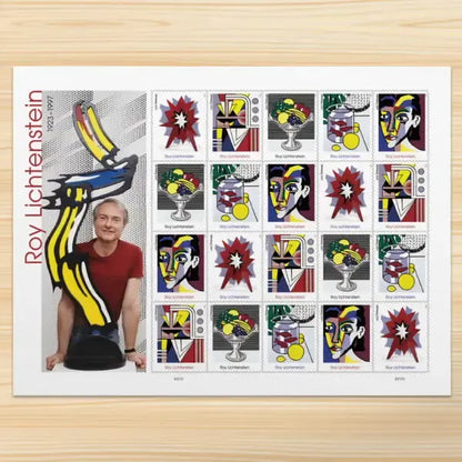 2023  US  Roy  Lichtenstein  Forever  Stamps