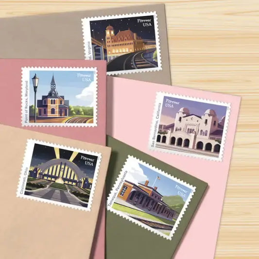 2023 US Railroad Stations Stamps