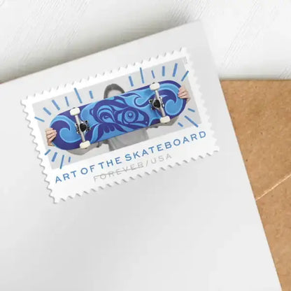 2023  USPS  Art  of  the  Skateboard  Stamps