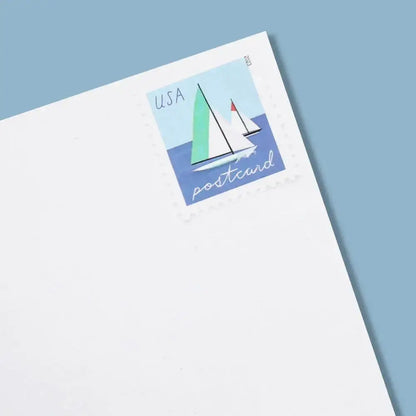 2023 USPS Sailboats Postcard Forever First Class Stamps