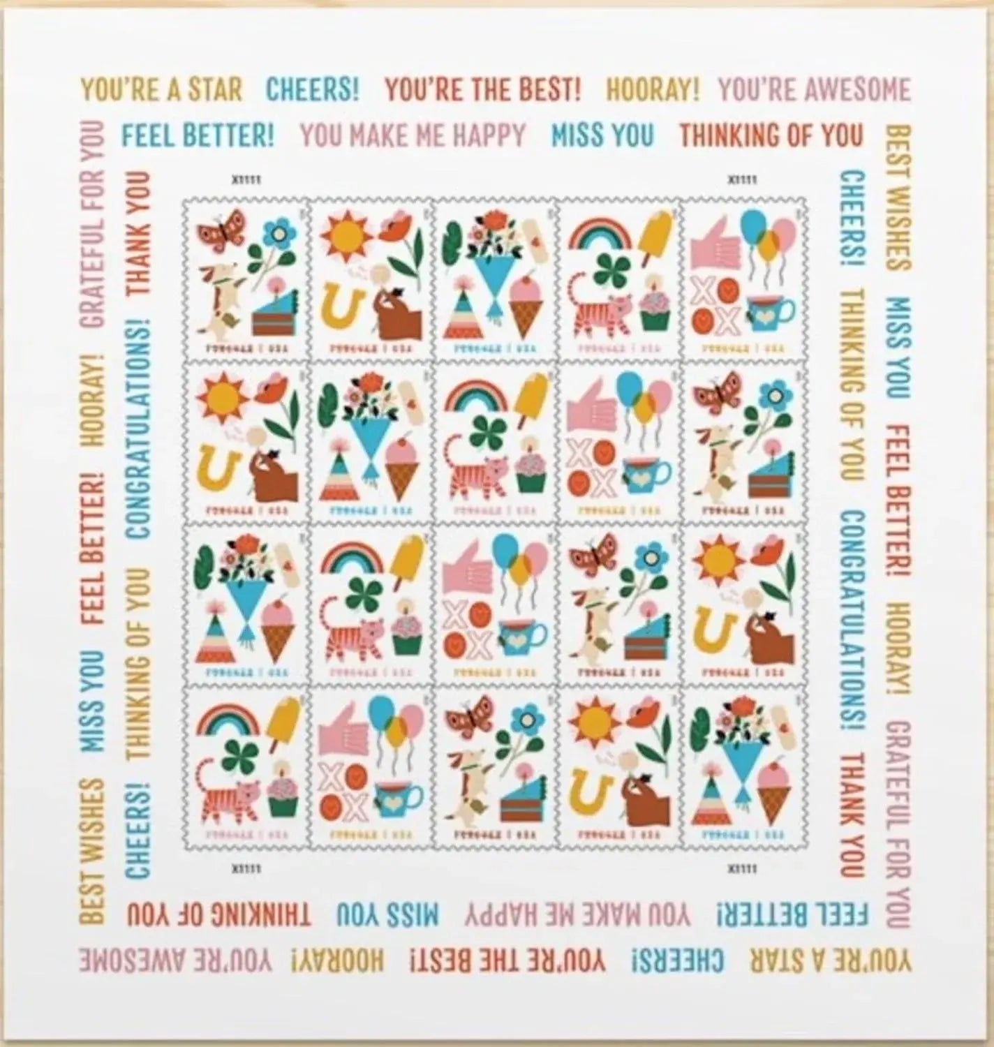 USPS 2023 Thinking of You Stamp