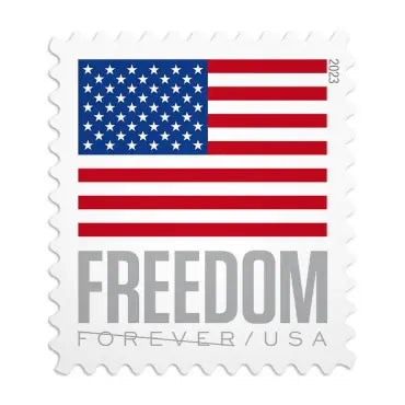 2023 us freedom flag forever stamp