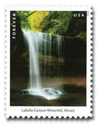 2023  US  Waterfalls  Forever  First  Class  Stamp