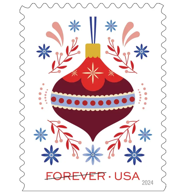 2024 Holiday Joy Forever Stamps