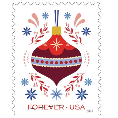 2024 Holiday Joy Forever Stamps