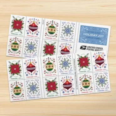 2024 Holiday Joy Forever Stamps