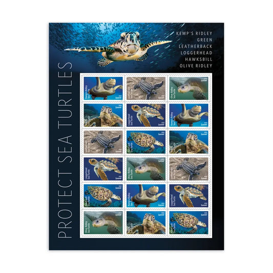 2024 Protect Sea Turtles Stamps
