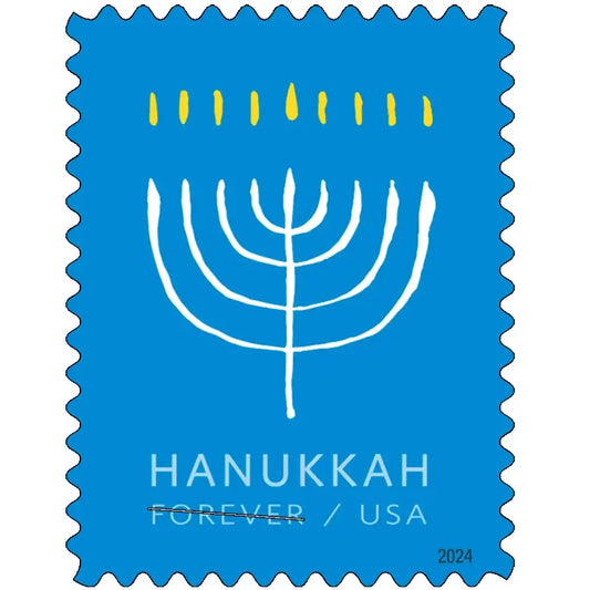 2024 USPS Hanukkah Forever Stamps