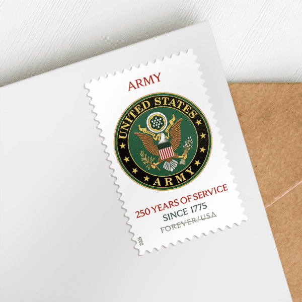 2025 U.S. Army 250th Anniversary Commemorative Stamps