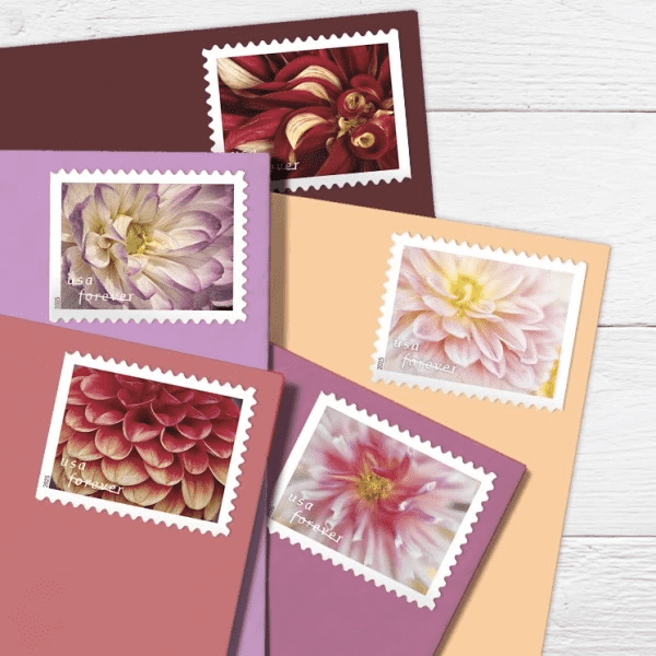2025 Dahlias Stamps