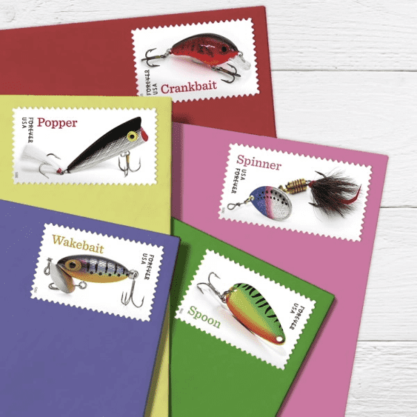 2025 Freshwater Fishing Lures Stamps