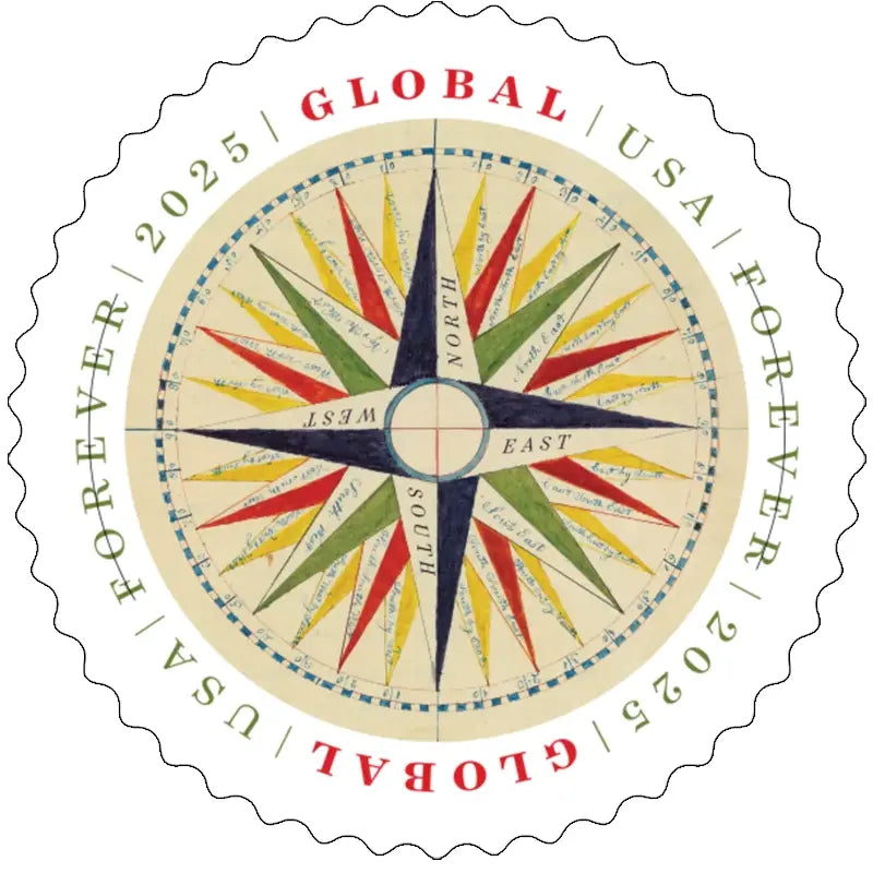 2025 Global1794 Compass Rose Stamps