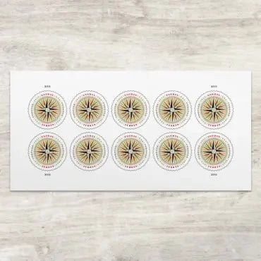 2025 Global1794 Compass Rose Stamps