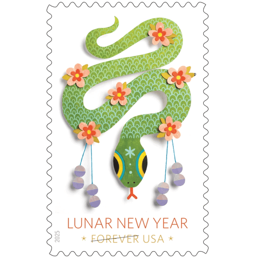 2025 Lunar New Year Year of the SnakeStamps