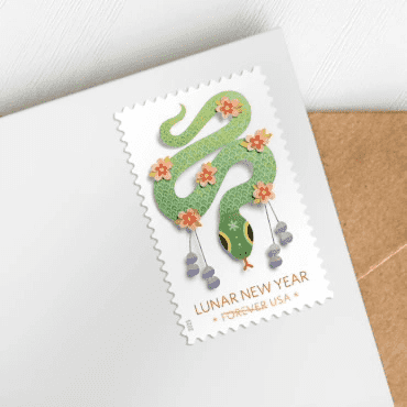 2025 Lunar New Year Year of the SnakeStamps