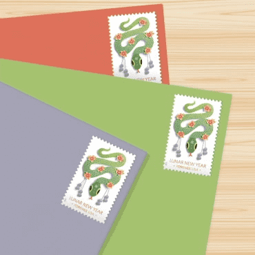 2025 Lunar New Year Year of the SnakeStamps